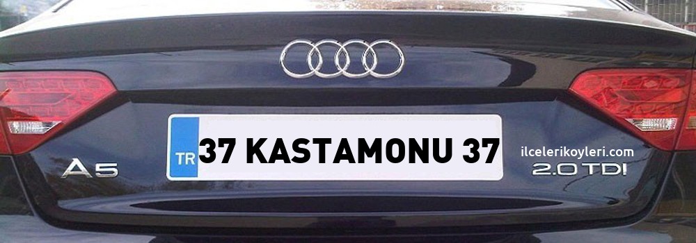 Kastamonu Plaka Kodu